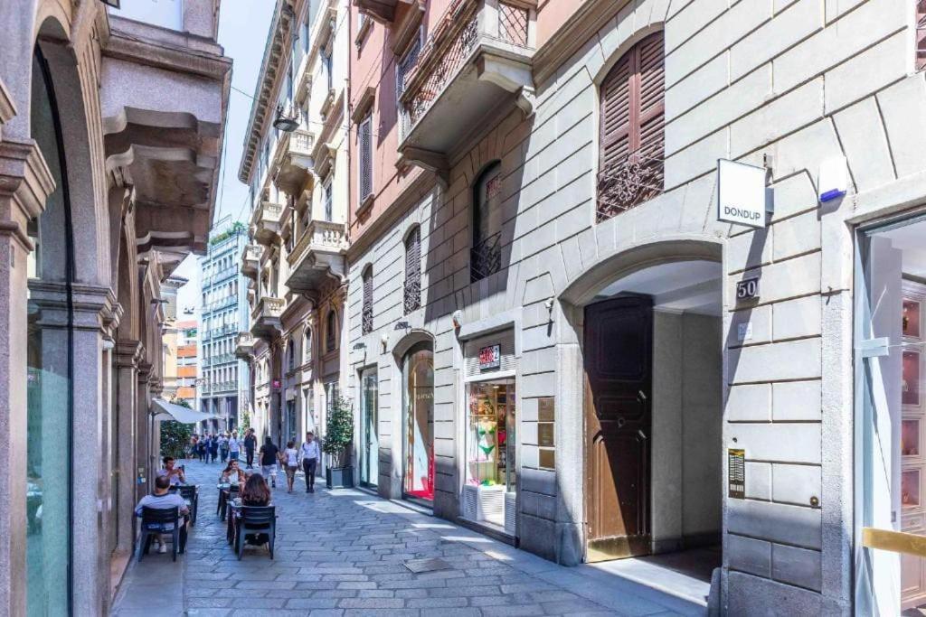 Apartament Loft House Via Della Spiga 50 Mediolan Zewnętrze zdjęcie